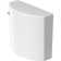 No.1 White Toilet Tank with Bottom Left Hand Lever