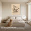 Impression sur toile Dynamic Trot I, art mural de ferme par-2079100961-2079100965