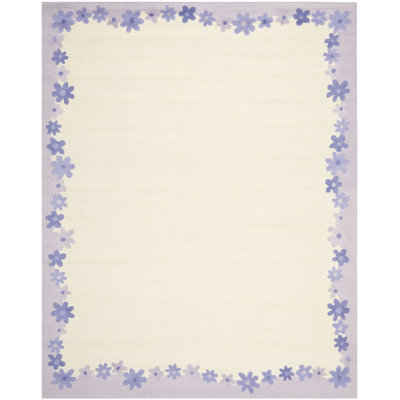 Tapis 80% laine et 20% coton touffeté à la main Claro