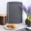 Ensemble de 3 plaques à pâtisserie antiadhésives en acier au carbone gris Simply Essential