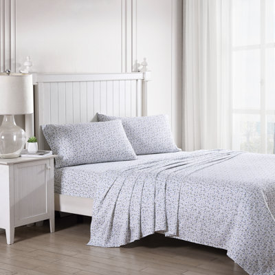 Laura Ashley Sateen Cotton Printed Sheet Sets