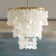 Isla Dimmable Layered Capiz Chandelier