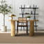 Trellis Beige Brown Flatweave 5 x 8 Indoor Area Rug-1867355551