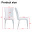 Ensemble de 2 chaises de salle à manger Modern Modern