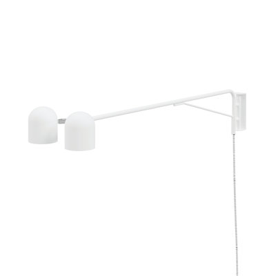 Lampe à bras pivotant tandem