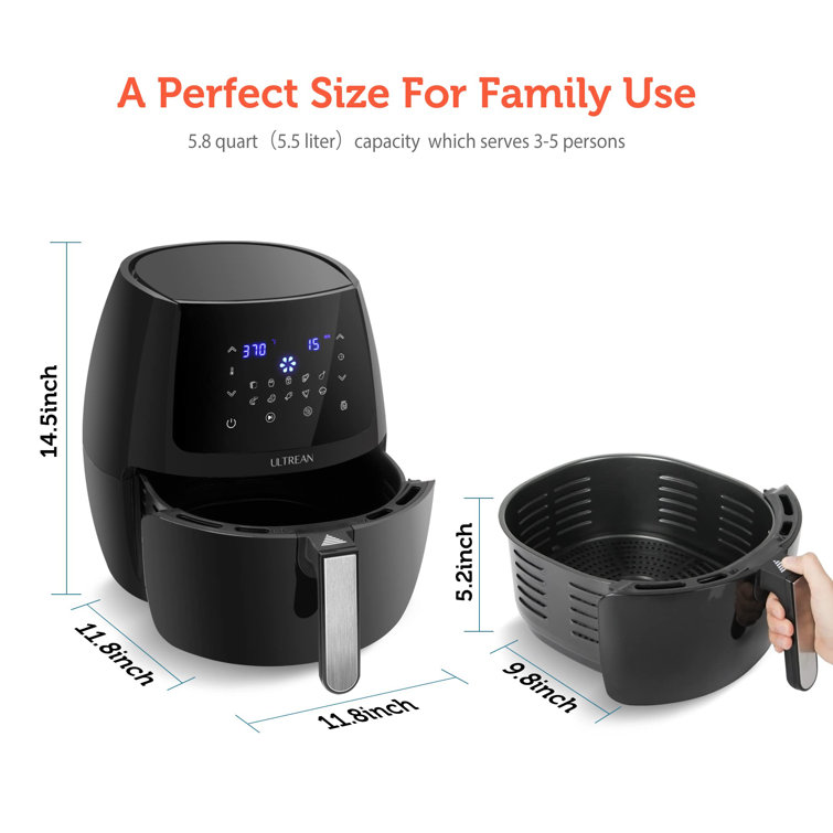 Find CJ Tech 8.5 Quart Digital Air Fryer - 54124 - Air Fryers Online At  Outlet Hearth & Home Store - Get Up To 70% Off at Outlet Hearth & Home  Store 