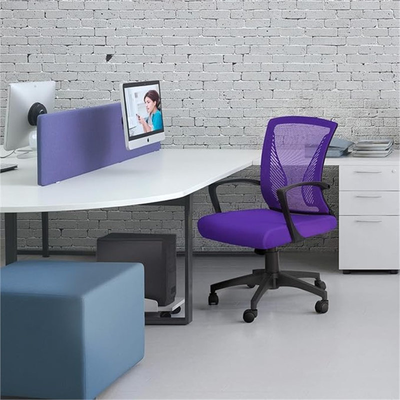 Fauteuil de bureau Furmax, Violet