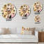 Horloge murale en métal-93396162