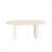 Extendable Dining Table 4-8 Person Oval Wooden Strip Base Family-571484917