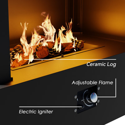 Ember 50000-BTU Outdoor Propane Fireplace