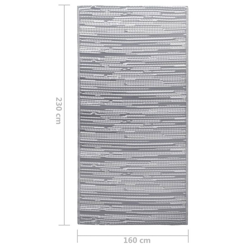 Clemmer Double Layer Jacquard Indoor / Outdoor Area Rug, Rectangle 160 x 230cm
