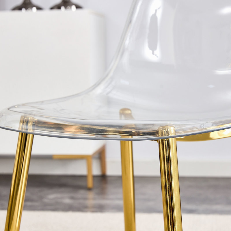 Chaise de salle à manger Modern, Doré, 6