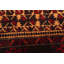Tapis brun Teimani 3 pi 0 po x 4 pi 2 po
