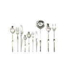 Ergonomica 45 - Piece Stainless Steel Flatware Set - Service for 6