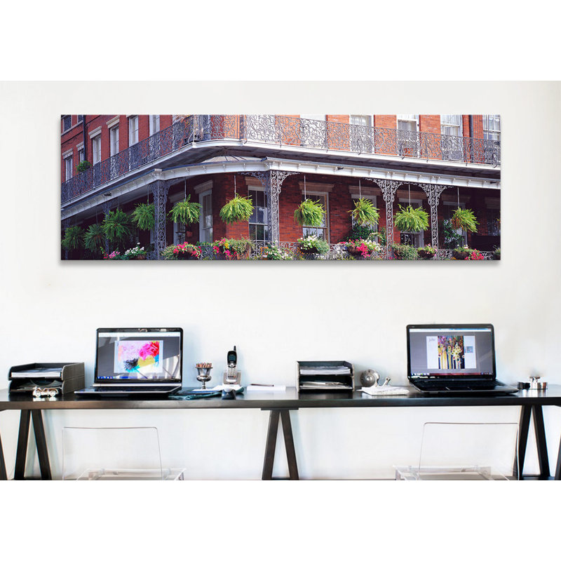 «Jackson Square, New Orleans, Louisiana», reproduction de photo sur toile, H 20 po x l 60 po x P 1,5 po, Toile tendue