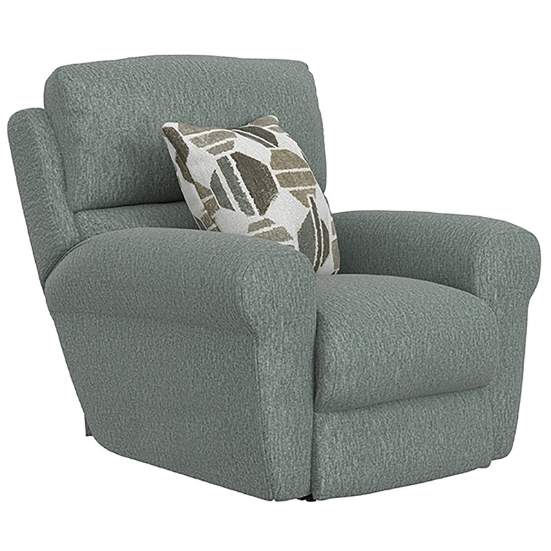 Meniru Power Reclining Lay Flat Recliner, Green