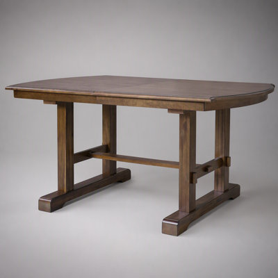 59-77 Inch Extendable Dining Table, Farmhouse Wooden Kitchen Table with Removable Leaf for 4-8 People, Versatile and Spacious