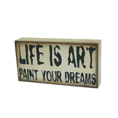 Handmade Wall Decor on Wood