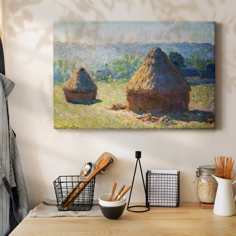 Monet - Toile tendue avec châssis, H 12 po x l 18 po