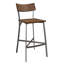 Solid Wood 31'' Stool