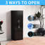 Fingerprint Electronic Safe For Home Guns - And , Quick Access, Detachable Partition, No Assembly, Expansive Capacity Use Electronic, Black