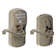 Flair Keypad Lever with Plymouth Trim