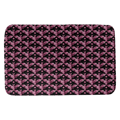 Tapis pour salle de bain arc-en-ciel Leffel