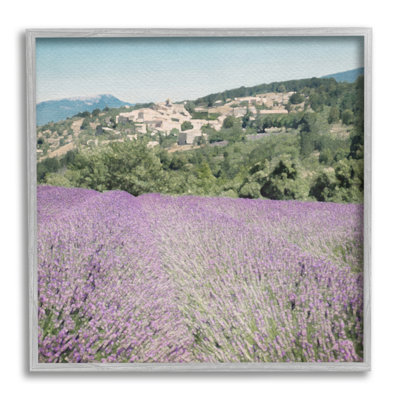 " Lavender Meadow Landscape " by LSR Design Studio