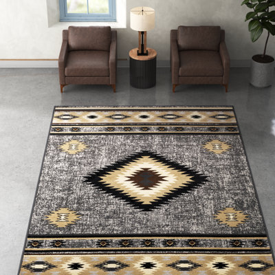 Gorge Southwestern Machine Woven Area Rug