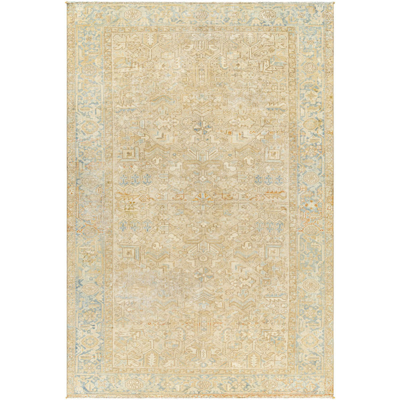 Antique One Of A Kind Handmade Rug
