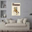 «Retroing Texas Cowboy Classic Retro Traditional Horse», reproduction d'art-130642403