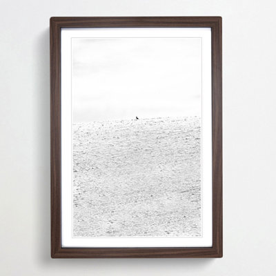 Hare at Wintertime - Framed Print