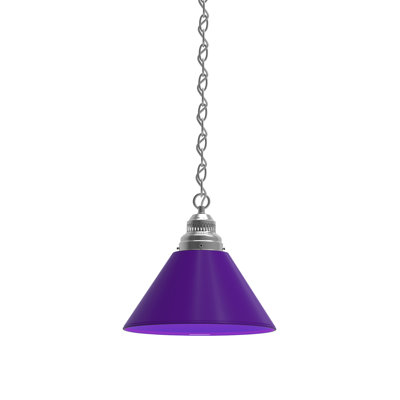 Luminaire suspendu conique 1 lumière