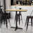 Jaramillo Rectangular Laminate Table Top with Standard or Bar Height Table Base-1628982390-1628982370-1703235813