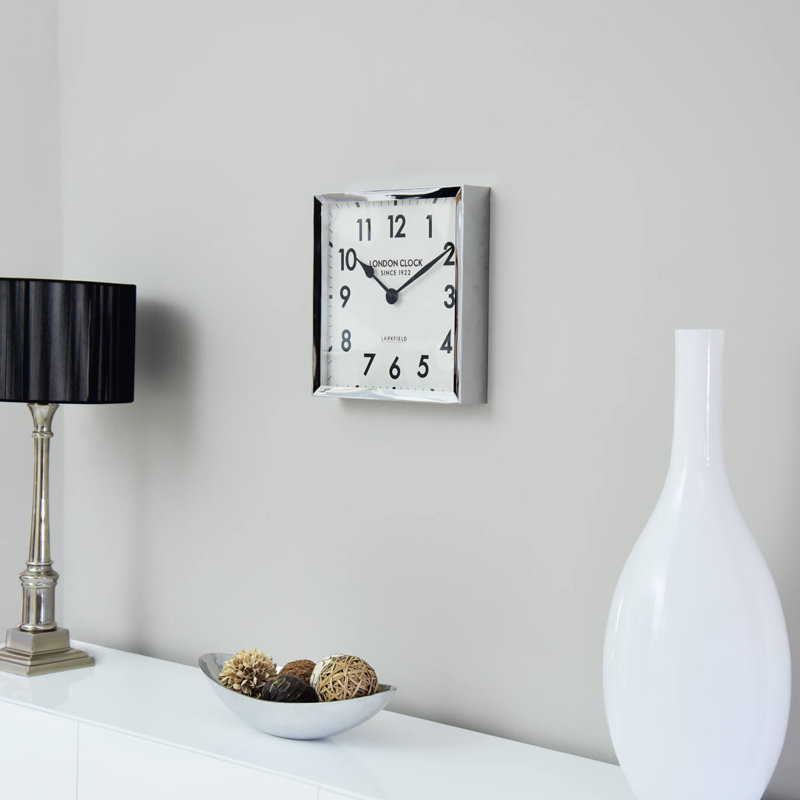Station Metal Wall Clock