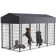 Outdoor Covered Dog Pen