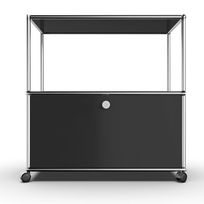 Storage Sideboard File Cabinet Dining Cabinet With Wheels by Ivy Bronx