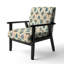 Fauteuil d'appoint rembourré Nomadic Treasures Boho