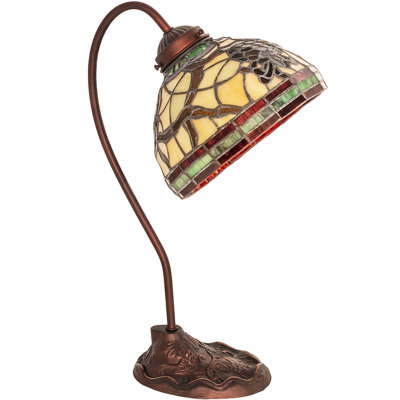 Rustic Lodge Metal Desk Lamp