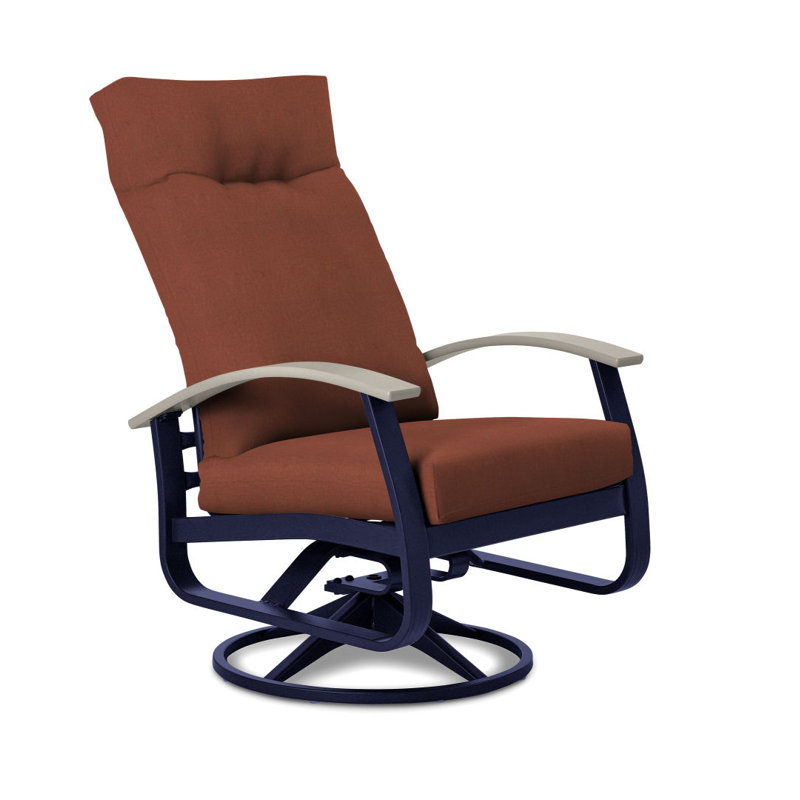 Belle Isle Outdoor Rocker Chair, Warm Gray, Glimpse Canyon