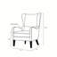 Fauteuil à oreilles