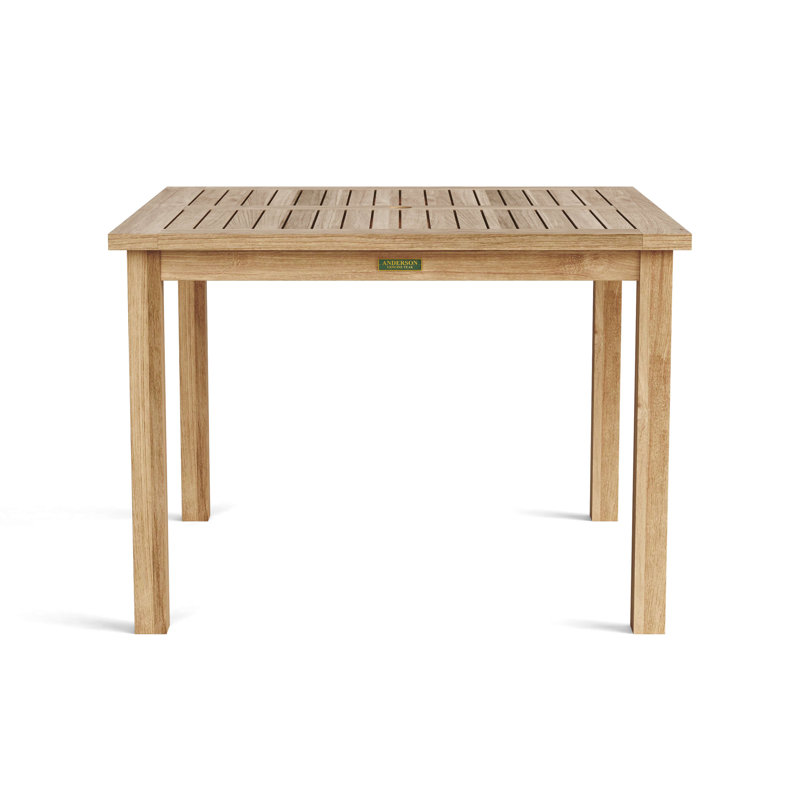 Bahama Outdoor Square Teak Dining Table