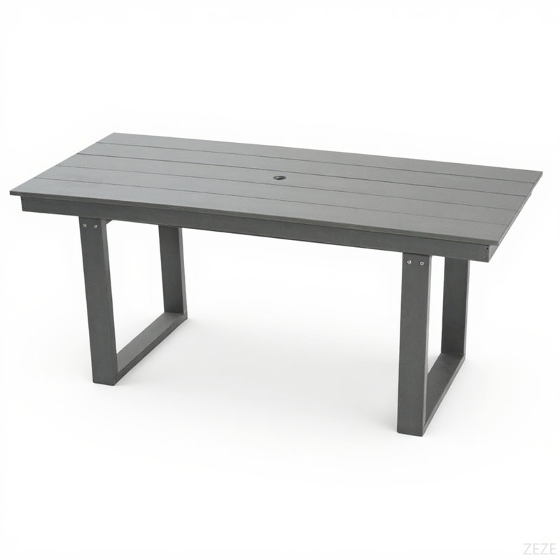 Outdoor Grey Dining Table &Meeting Table