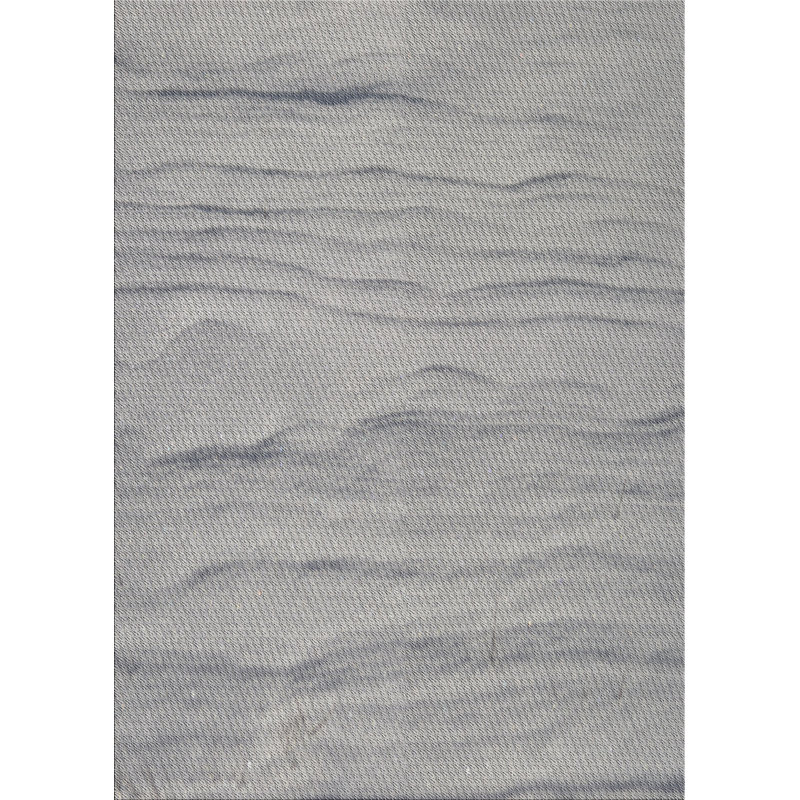 Tapis de zone gris en laine touffeté à la main Furst