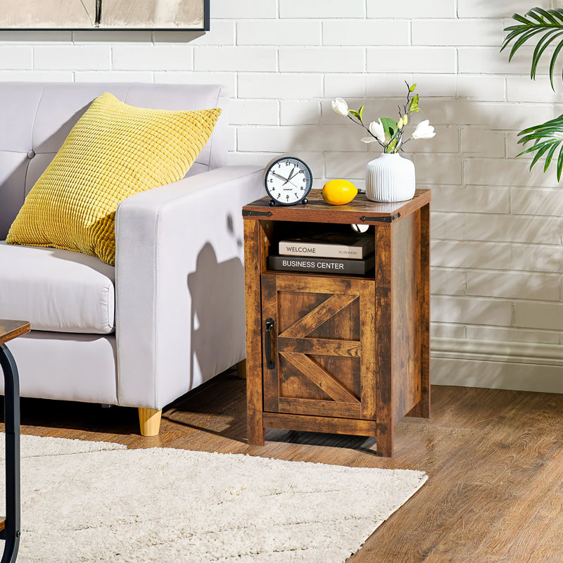 Antrell 14.96'' W Nightstand, Brown