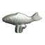 Animal 27/16" Length Fish Novelty Knob