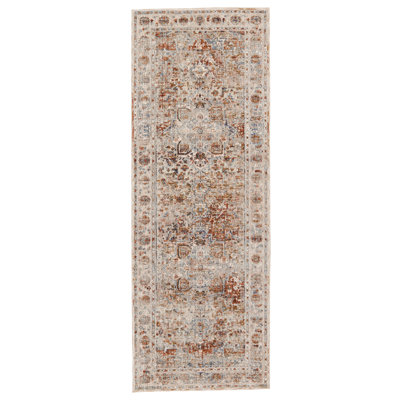 Oriental Gray/Golden Tan Area Rug