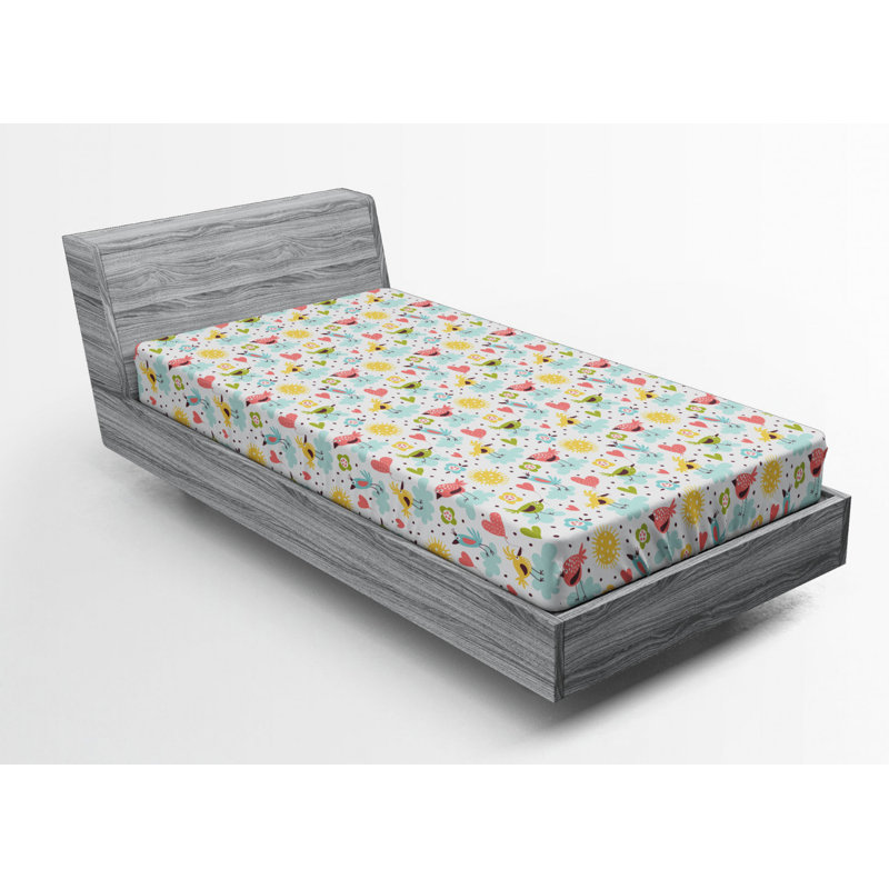 Microfiber Fitted Sheet, Twin Fitted Sheet