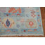 Tapis de salon bleu clair Oushak 9 x 12