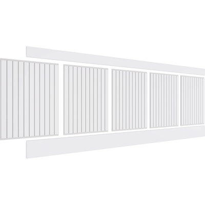 Ensemble de lambris Beadboard PVC
